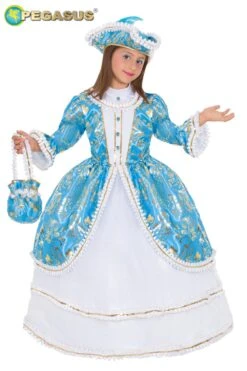 Dama Del Settecento Celeste