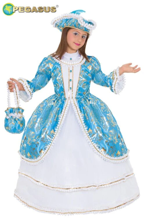 Dama Del Settecento Celeste