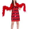 Charleston Rossa -Party Costume Store 4106 D