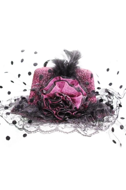 Cappellino Lurex Rosa