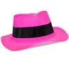Cappello Gangster Fuxia -Party Costume Store 6CAP 0096 D
