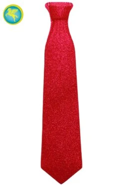 Cravatta Lurex Rosso