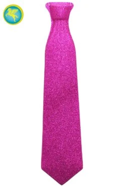 Cravatta Lurex Fuxia