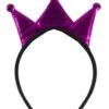 Cerchietto Frontino Regina Cattiva Fuxia -Party Costume Store 6FER 0029 A