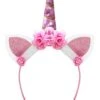 Cerchietto Frontino Unicorno Rosa -Party Costume Store 6FRO 0003 B