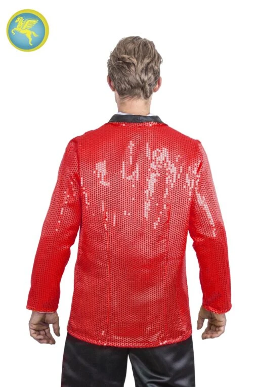 Giacca Paillettes Rosso - Image 2