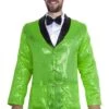 Giacca Paillettes Verde -Party Costume Store 6GIA 0001 E 1201