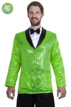 Giacca Paillettes Verde