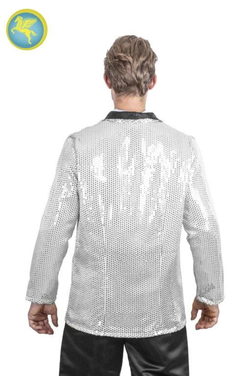 Giacca Paillettes Argento - Image 2
