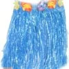 Gonna Hawaiana Bambina Turchese -Party Costume Store 6GON 0003 A