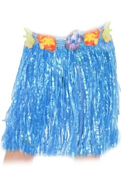 Gonna Hawaiana Bambina Turchese