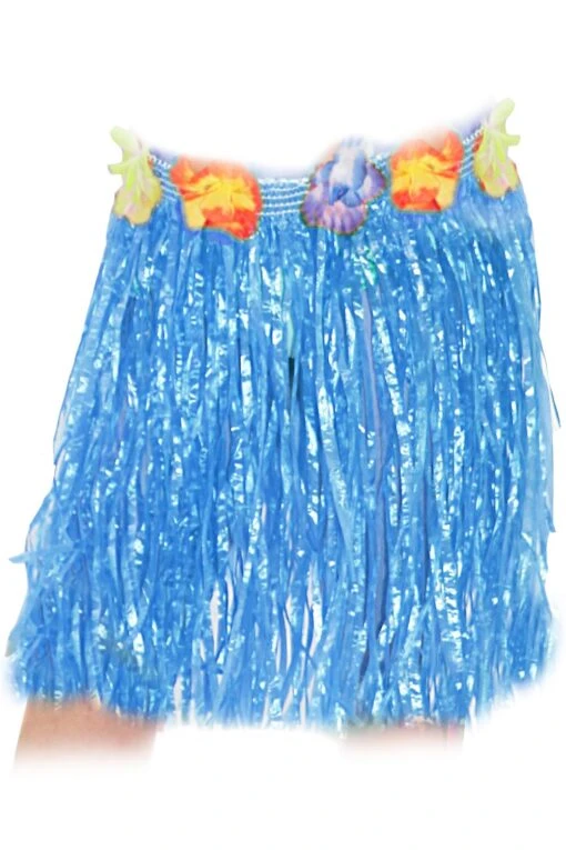 Gonna Hawaiana Bambina Turchese