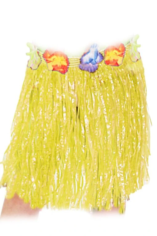Gonna Hawaiana Bambina Gialla