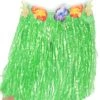 Gonna Hawaiana Bambina Verde -Party Costume Store 6GON 0003 C