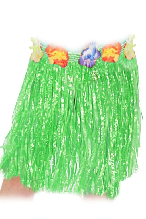 Gonna Hawaiana Bambina Verde