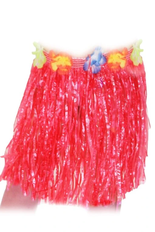 Gonna Hawaiana Bambina Rossa