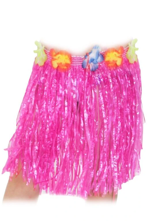 Gonna Hawaiana Bambina Fuxia