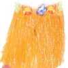 Gonna Hawaiana Bambina Arancio -Party Costume Store 6GON 0003 F