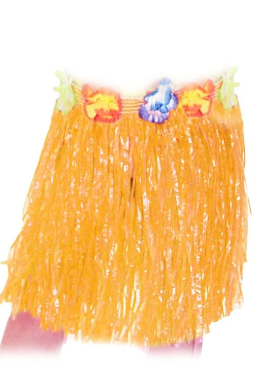Gonna Hawaiana Bambina Arancio