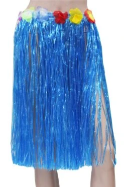 Gonna Hawaiana 60 Cm Turchese