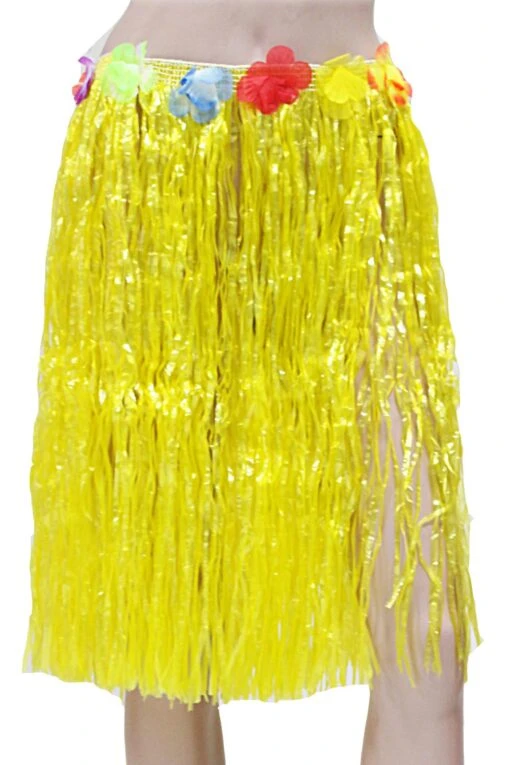 Gonna Hawaiana 60 Cm Gialla