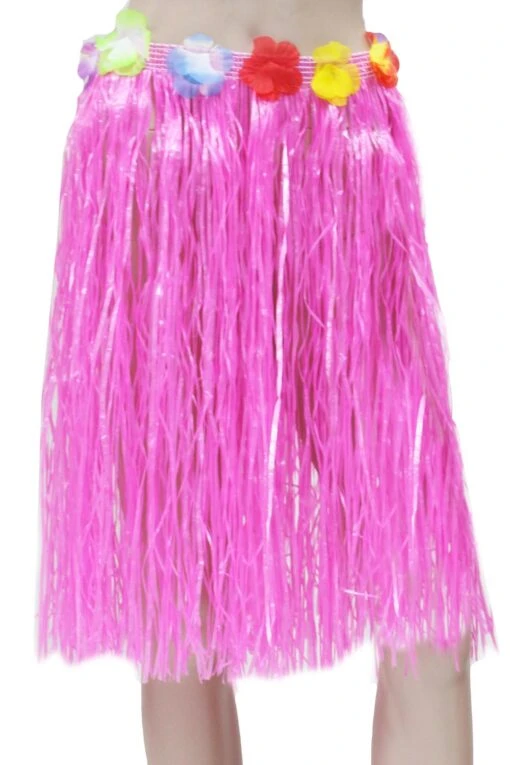 Gonna Hawaiana 60 Cm Fuxia