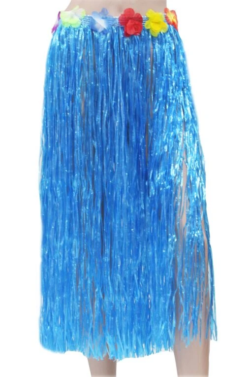 Gonna Hawaiana 80 Cm Turchese