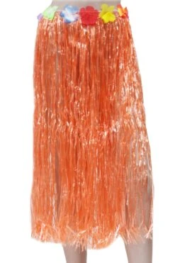Gonna Hawaiana 80 Cm Arancio