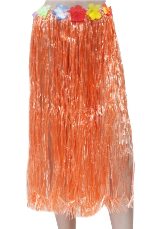 Gonna Hawaiana 80 Cm Arancio