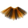 Gonna Di Tulle Bicolore Bambina Lunghezza 35cm -Party Costume Store 6GON 0009 B