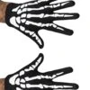 Guanti Di Halloween Da Scheletro -Party Costume Store 6H GUA0001
