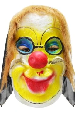 Maschera Pagliaccio Horror Giallo Di Halloween