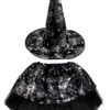 Set Gonna E Cappello Halloween Strega Argento Bambina -Party Costume Store 6H SET0081 A20SET20GONNA20E20CAPPELLO20HALLOWEEN20BIANCO20SITO20copia