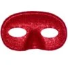 Maschera Lurex Rosso -Party Costume Store 6MAS 0010 F
