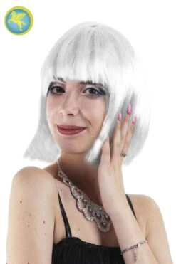 Parrucca Valentina Bianca