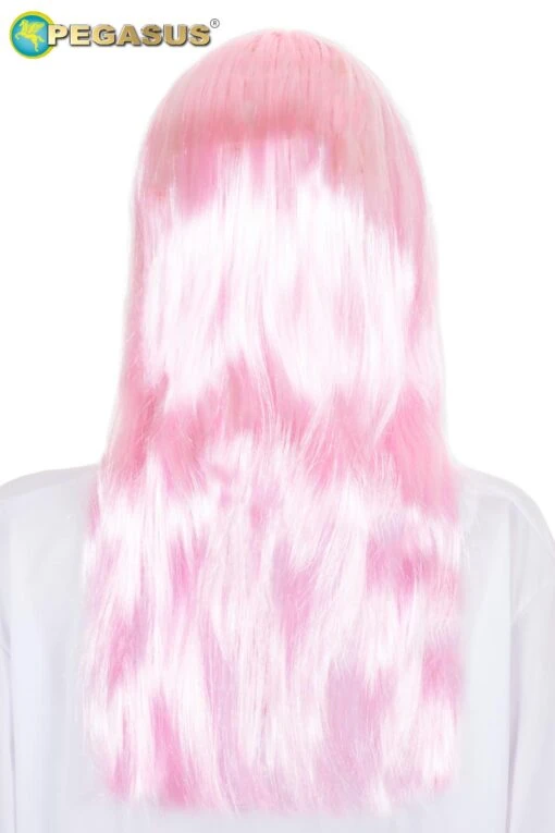 Parrucca Valentina Lunga Rosa - Image 2