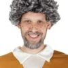 Parrucca Mastro Geppetto / Nonnino -Party Costume Store 6PAR 0061201