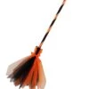 Scopa Di Tulle Bicolore Arancione/nero -Party Costume Store 6SCO 0002 C201