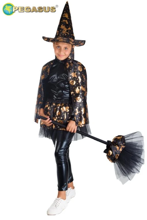 Cappello+mantello Strega Halloween - Image 2