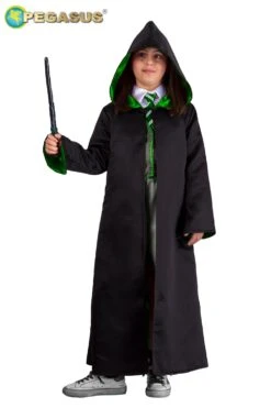 Toga Studente Di Magia Verde