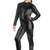 Tuta Elasticizzata Metallizzata Nera Bambina -Party Costume Store 6TUT 0001 2 A20TUTA20ELASTICIZZATA20METALIZZATA20BAMBINA20NERO20SITO20copia