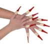 Unghie Strega Rosse -Party Costume Store 6UNG 0001 B
