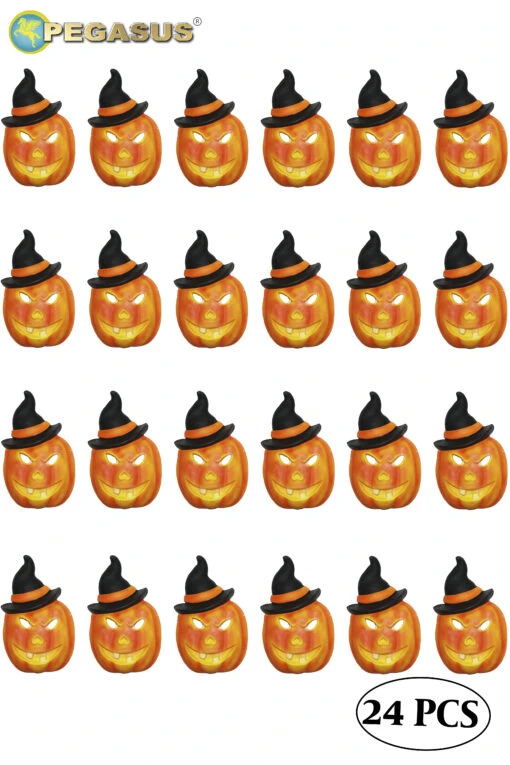 Maschera Eva Zucca Di Halloween (cf 24 Pz)