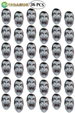 Maschera Conte Dracula Di Halloween Cf 36 Pz