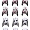 Maschera Vampiro Di Halloween (cf 12 Pz Assortiti) -Party Costume Store 6h mas0096 12 1