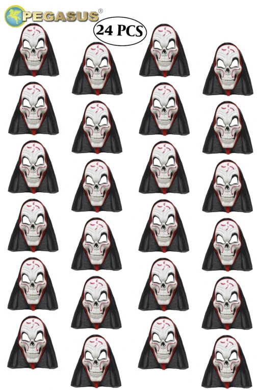 Maschera Morte Con Cappuccio Di Halloween Cf 24 Pz