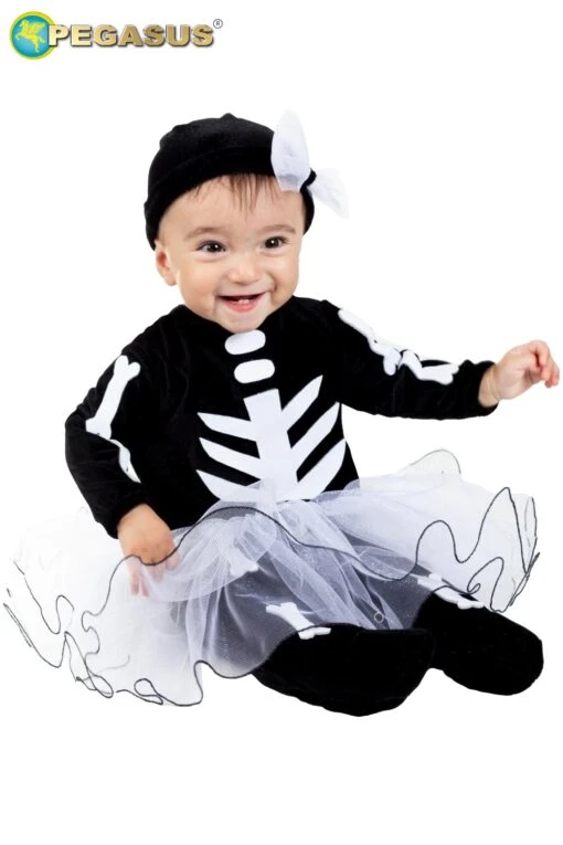 Piccola Scheletro Neonata Di Halloween - Image 2