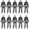 Scheletro Bambino Di Halloween (cf 10 Pz) -Party Costume Store H8012 10201