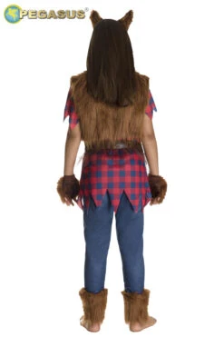 Licantropo Bambina Di Halloween -Party Costume Store H8158 3