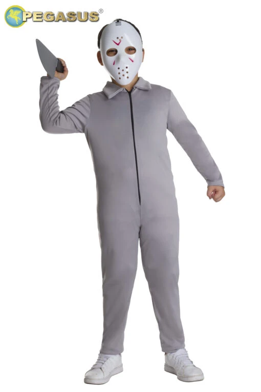 Hockey Horror Bambino Di Halloween
